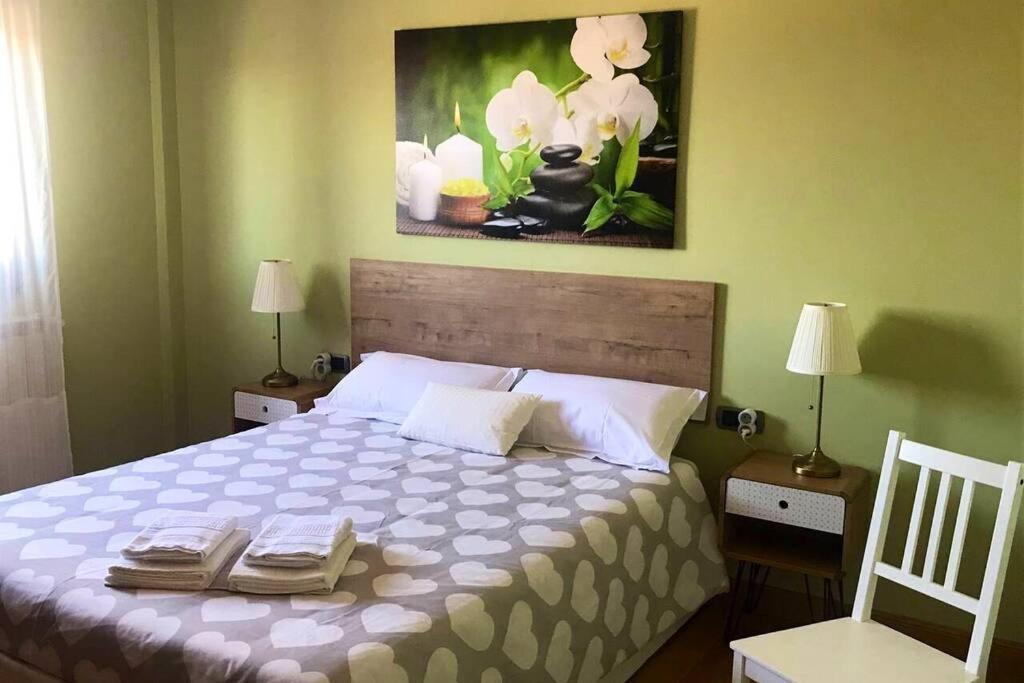 Apartamento Bonito alojamiento con encanto en zona rural Allo Exterior foto